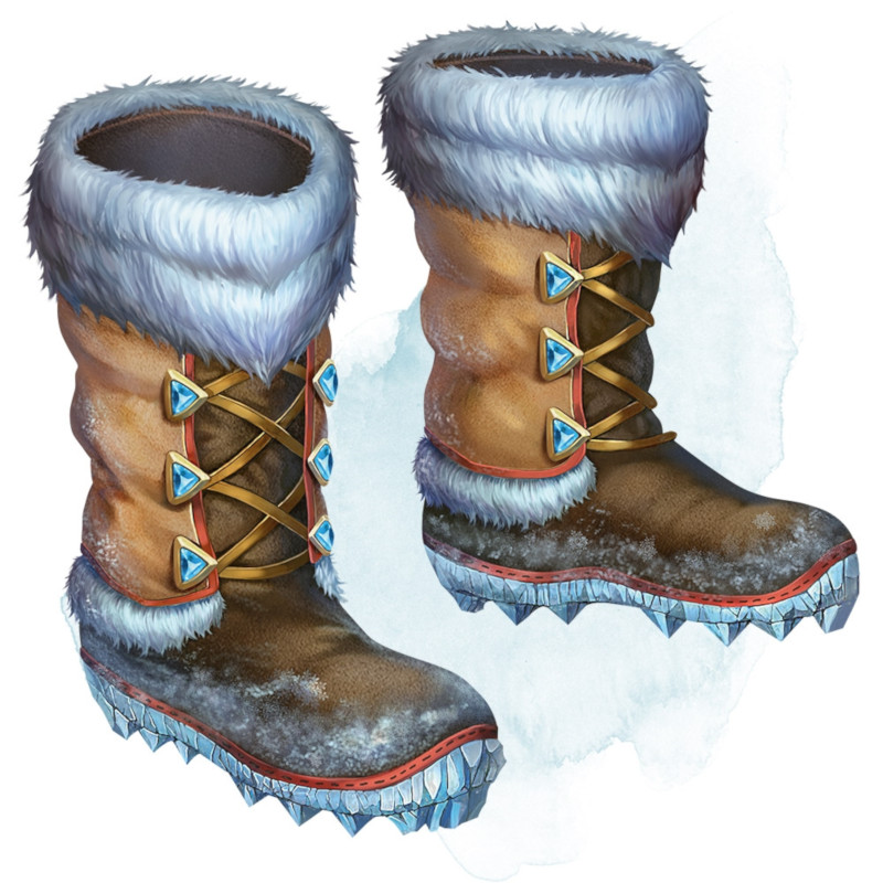 Bottes des terres gelées Bottes des terres gelées