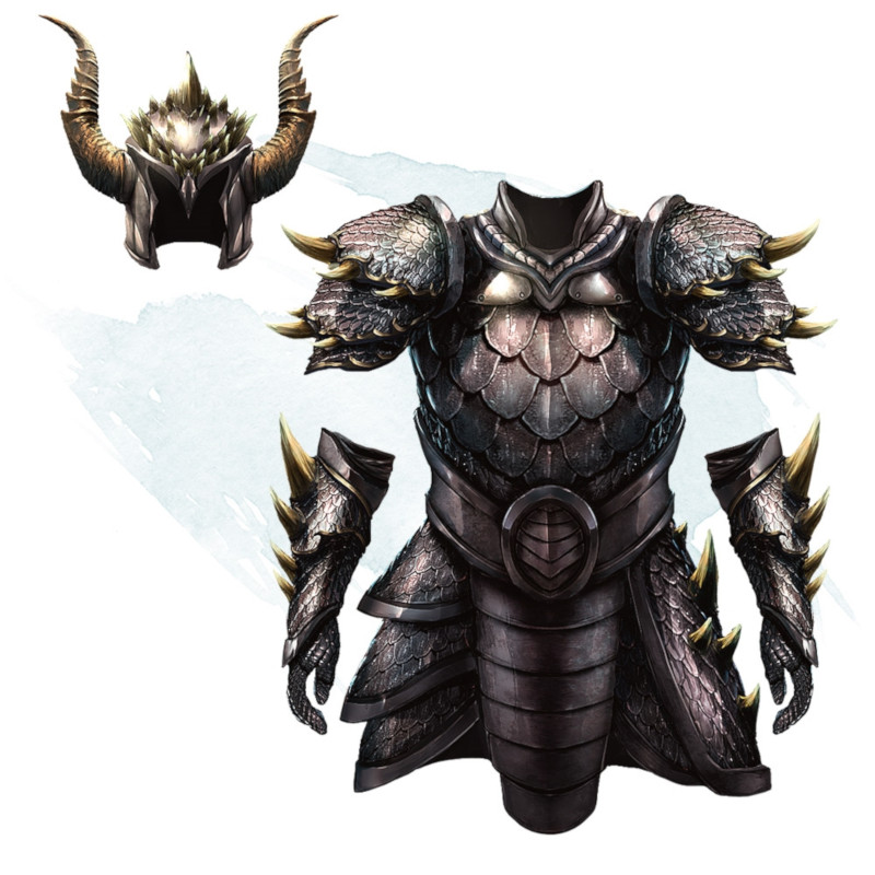 Armure d'écailles de dragon Armure d'écailles de dragon