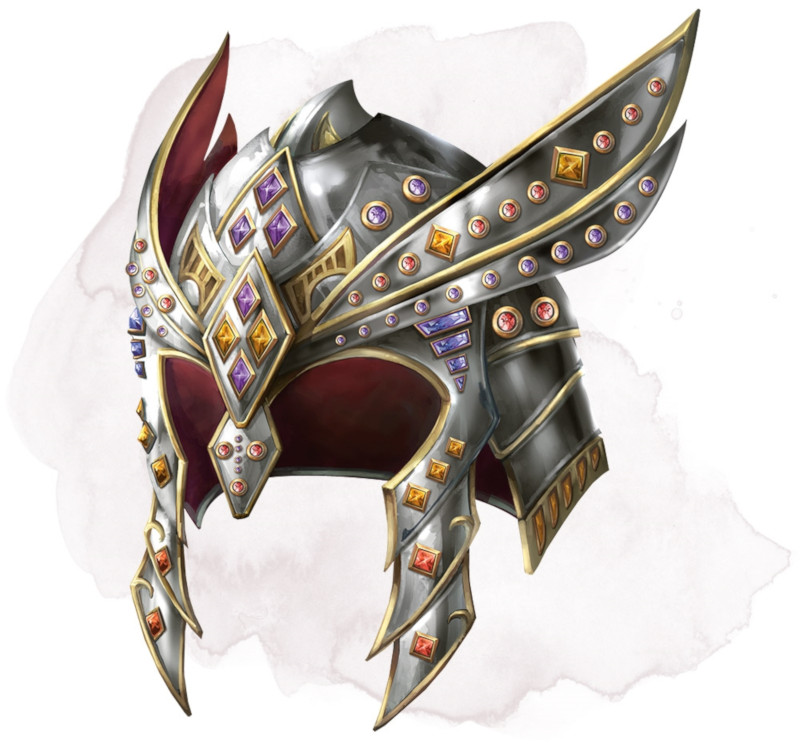 Heaume scintillant Heaume scintillant