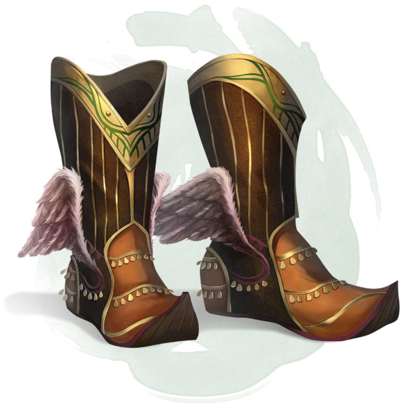Bottes ailées