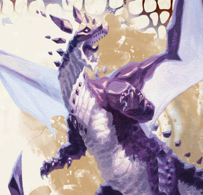 Dragon d'améthyste, ancien Dragon d'améthyste, ancien