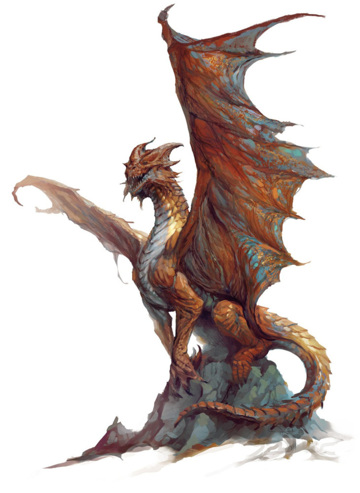 Dragon de cuivre, ancien Dragon de cuivre, ancien