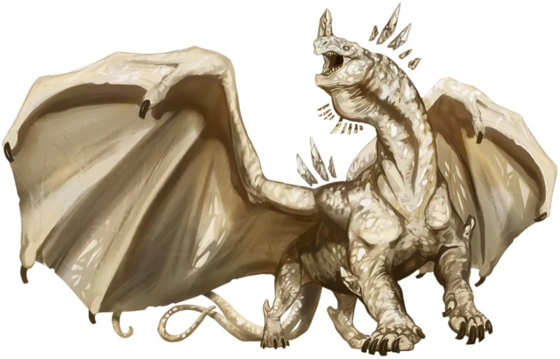 Dragon de cristal, ancien Dragon de cristal, ancien