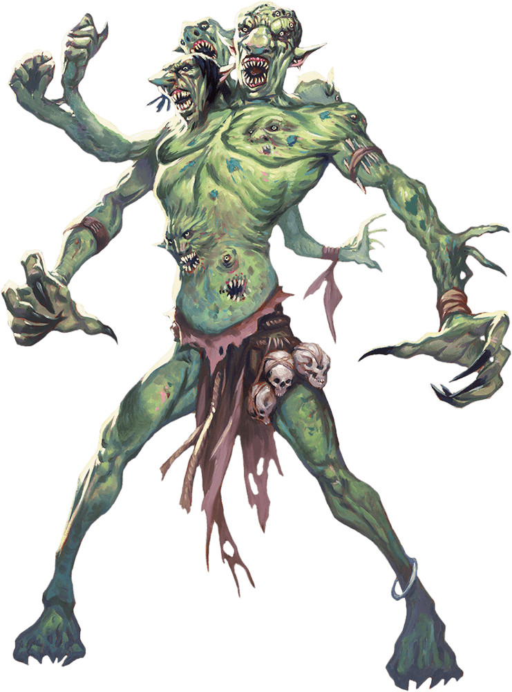 Troll sanguinaire Troll sanguinaire