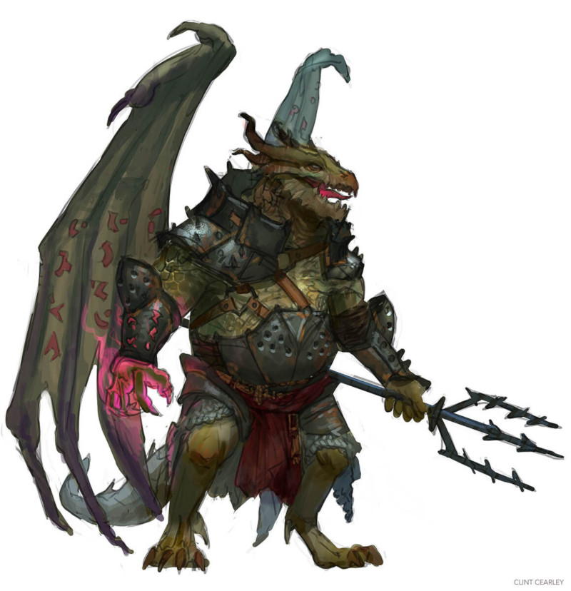 Draconien, mage Draconien, mage