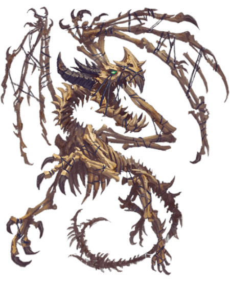 Golem d'os de dragon Golem d'os de dragon