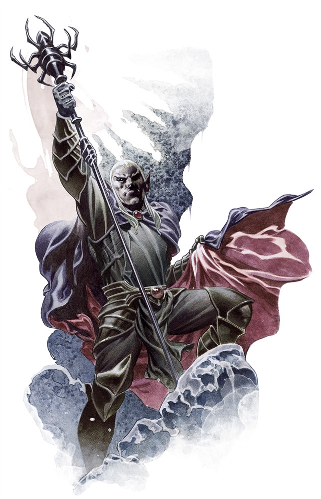 Drow, mage