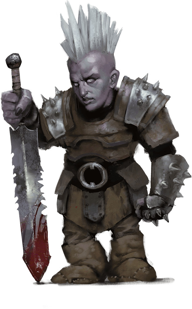 Duergar, garde de pierre (5.5) Duergar, garde de pierre (5.5)