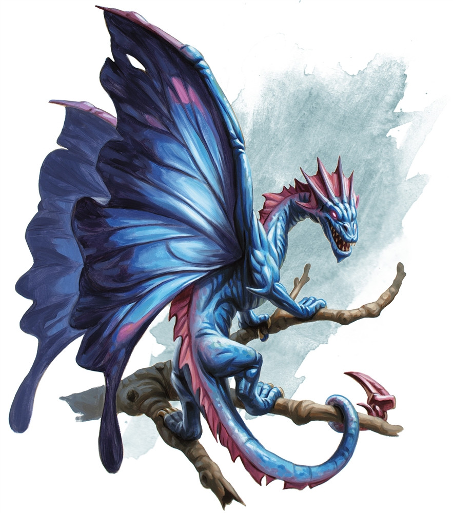 Dragon féerique Dragon féerique