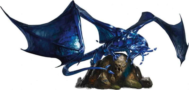 Dragon de saphir, adulte Dragon de saphir, adulte
