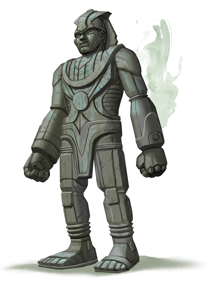 Golem de pierre