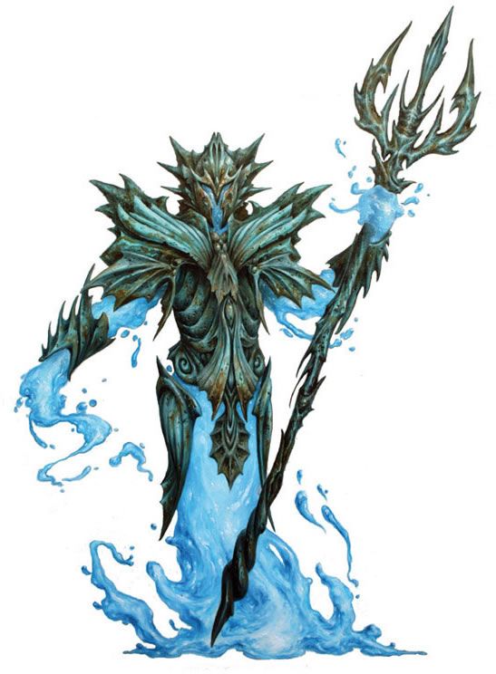 Élémentaire de l'eau, myrmidon (5.5) Élémentaire de l'eau, myrmidon (5.5)